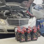 Benz_w212_Flush&Fill_เกียร์ออโตเมติกเต็มระบบ100%